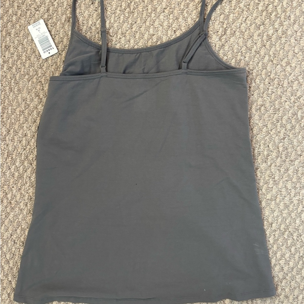 Torrid Shimmering Silver Cami Top - Picture 3 of 4